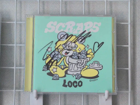 Loco's 3rd Album "SCRAPS" Autographed Album