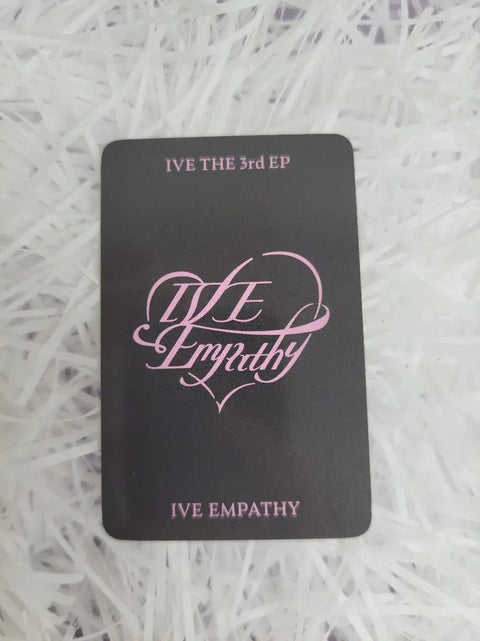 I'm selling/transferring Ive EMpathy Attitude Fansign Wonyoung photocard.