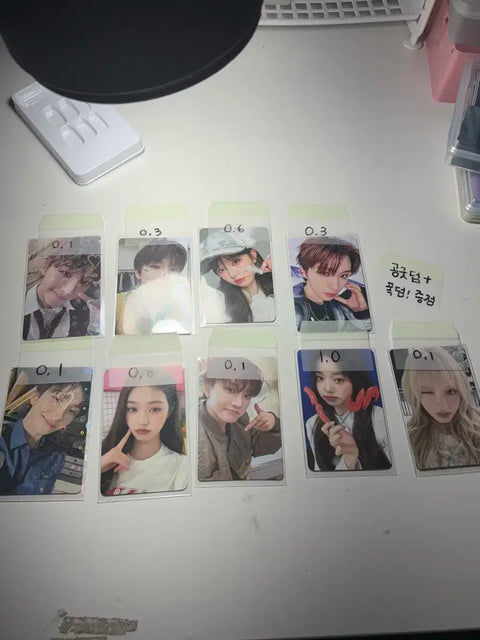 Selling Bonedo IVE photo cards