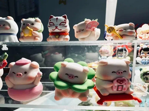 Cute small figurines for the office