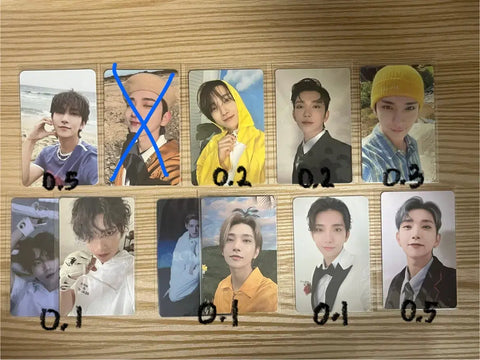 Seventeen photocard