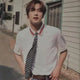 Haechan NCT 127 blue to orange photobook