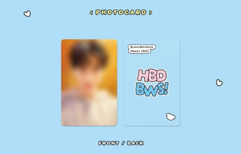 Byeon Woo Seok Pouch + Prop Set + Photocard
