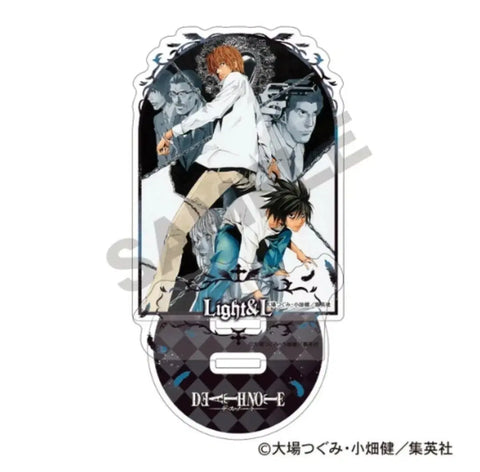 Death Note Yagami Light L Diorama Acrylic Stand