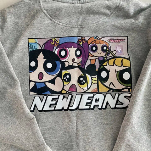 NewJeans Powerpuff Girls Hoodie