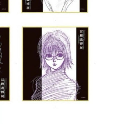 Hunter x Hunter Phantom Troupe Shizuku Shikishi Togashi Original Art Exhibition