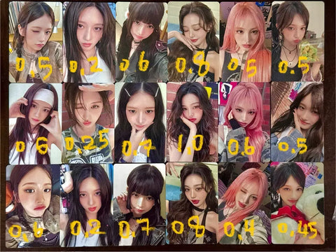 IVE Japan be alright photocard