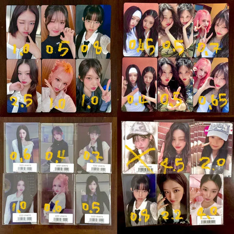 IVE Japan be alright photocard