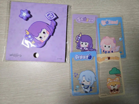 Genshin Impact Mini Photo Card, Sticker Icon