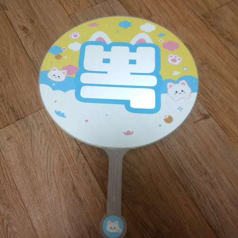 Stray Kids Skiz Felix Lee Yongbok Yongbokie Reflective Uchiwa Cheering Goods Disposal