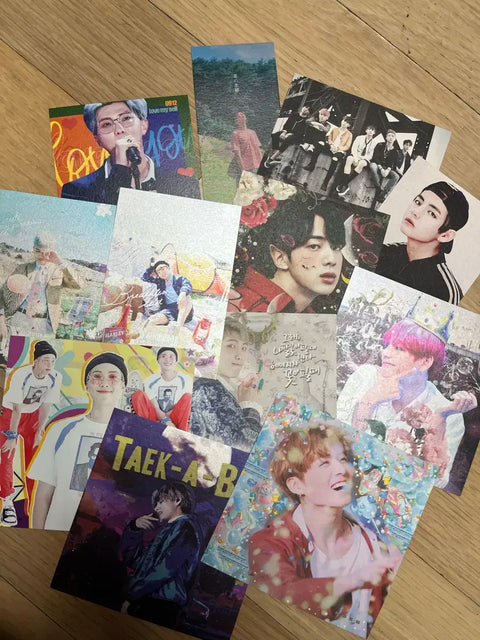BTS unofficial postcard