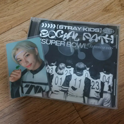 Stray Kids SKZ Social Path Album + Felix Yongbok Lee Felix Photocard Bundle