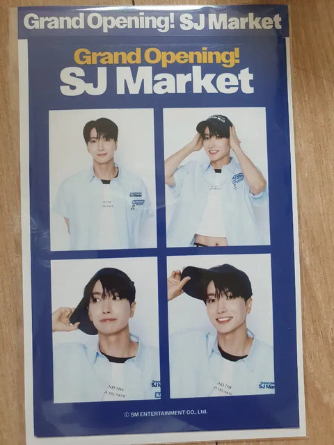 Super Junior Supermarket Four-Cut Photos