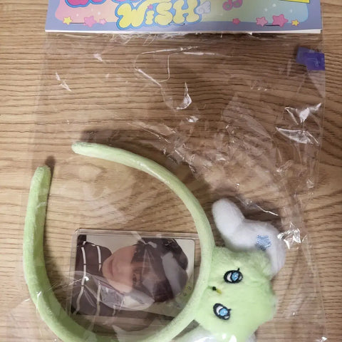 NCT WISH Everland Wish You Doll Headband + Photocard