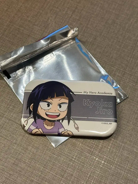 My Hero Academia Childhood Name Can Badge Jiro Kyoka MHA