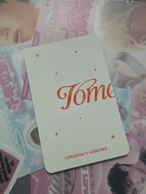TXT Weverse Taehyun photocard