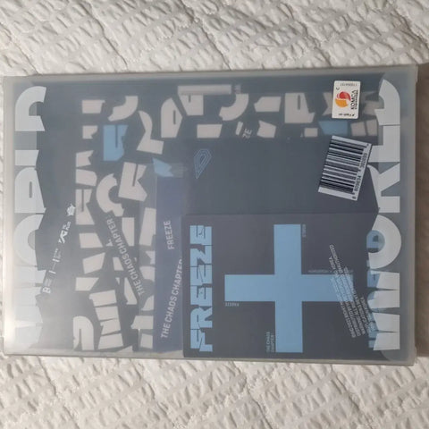 TXT Freeze album, includes photocard, Hueningkai grab.