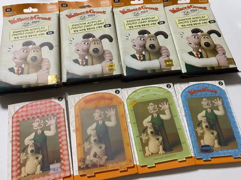 Wallace and Gromit Acrylic Photo Card Stand