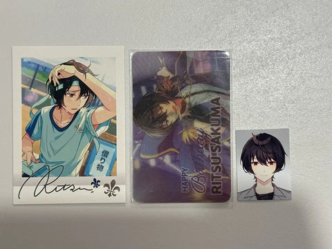 Ensemble Stars Sakuma Ritsu Mofun Birthday Card Benefit Sports Day Pasha ID Photo