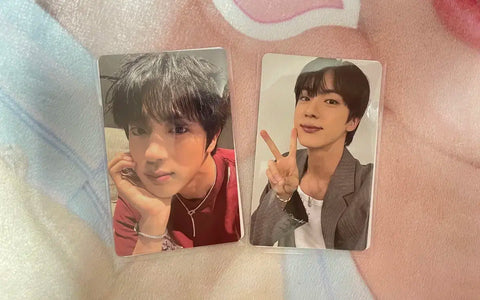BTS Bangtan Jin JIN Run Seokjin Album Luck Draw Unreceived Photocard