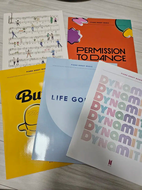 BTS Piano Sheet Music Collection