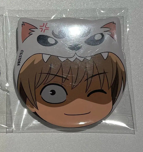 Gintama Kemomimi Can Badge Animal Ear Badge Pin Button Okita Sougo Unopened Gintoki