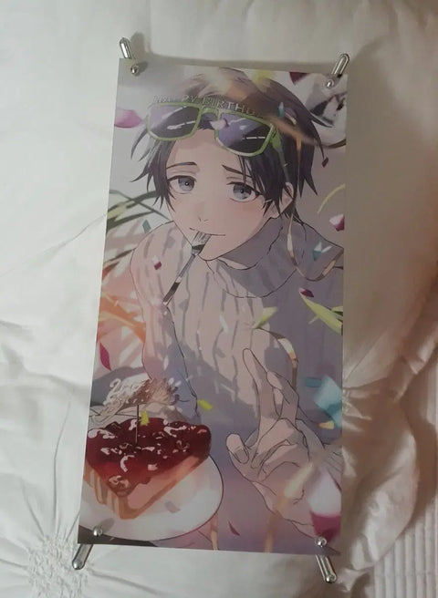Jujutsu Kaisen Yuta Okkotsu Birthday Cafe Lucky Draw Mini Poster Banner