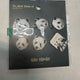 Bao Family Face Metal Badge Set Fu Bao Badge