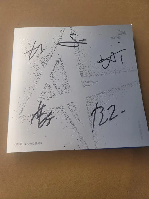 Tomorrow X Together autographed album