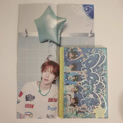 NCT Wish Pop Pop Photobook Version Album + Poster Set NCT Wish