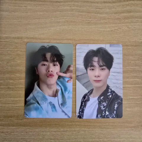 Astro Moonbin Season's Greetings photocard 2-piece set for sale