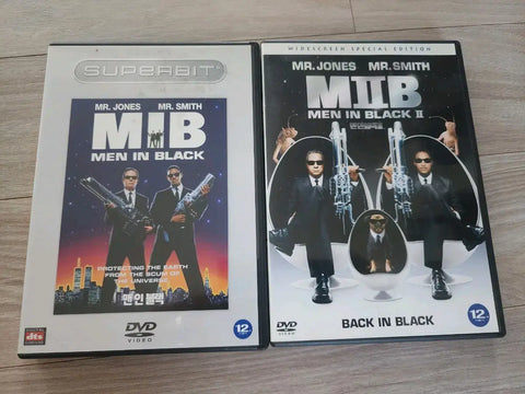 Men in Black 1, 2 DVD