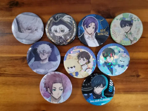 Blue Lock can badge urgent sale (as a set)