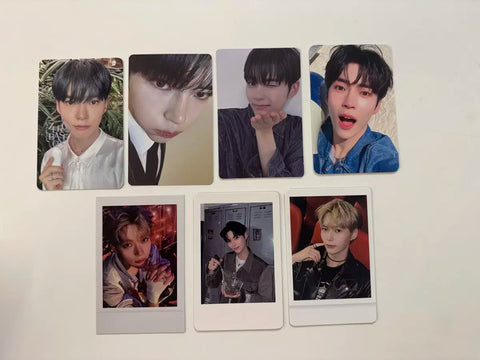ZEROBASEONE ZB1 ZEBONE Sung Hanbin photocards, 7 cards total