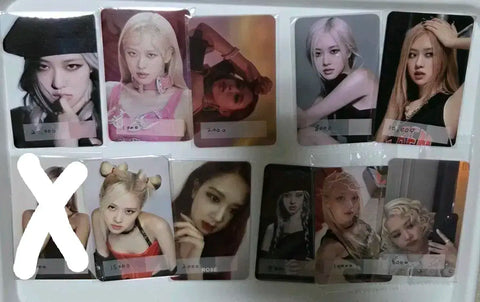 Blackpink Rosé photocard