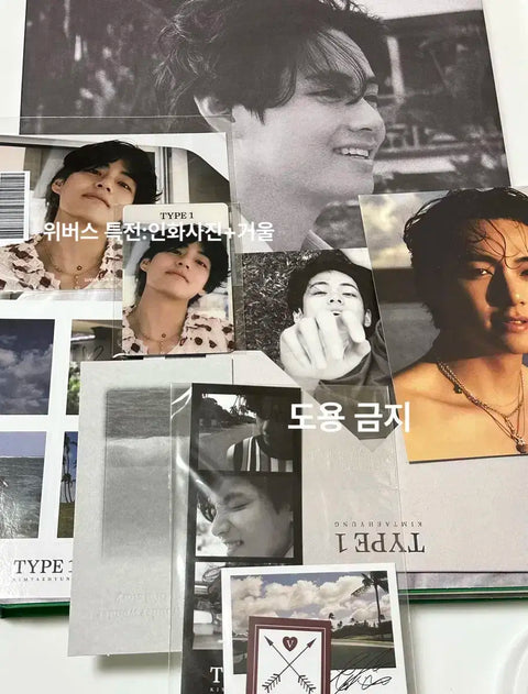 BTS V BTS V Photobook TYPE 1