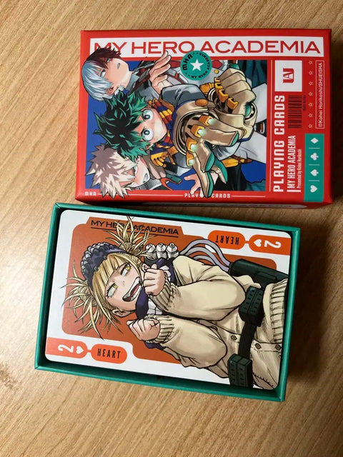 My Hero Academia playing cards