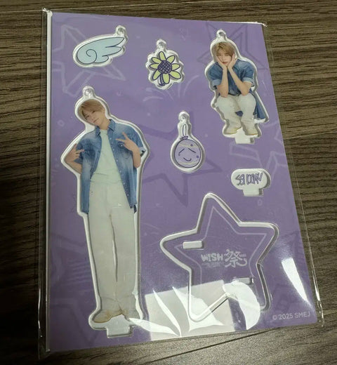 NCT WISH Japan Fan Meeting Natsumatsuri MD Acrylic Stand Keyring Sion