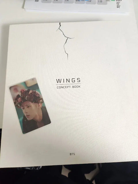 Wings Concept Book Seokjin Lenticular BTS Photocard