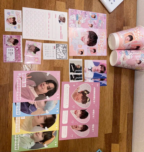 Jungwoo Birthday Cafe Benefits