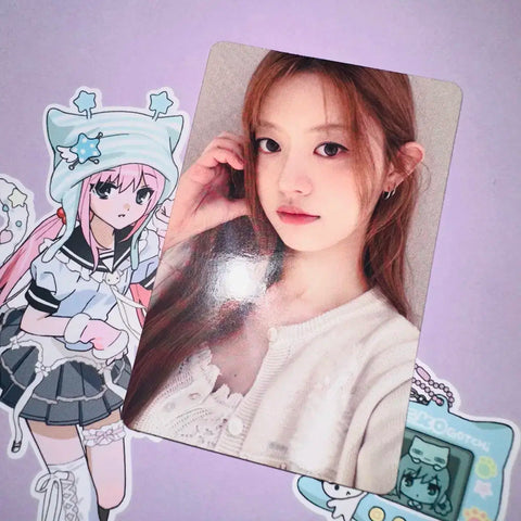 ILLIT Minju Glitter Membership Photocard PC for sale