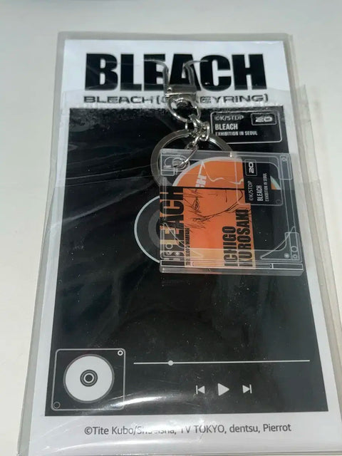Bleach Exhibition CD Keychain Ichigo