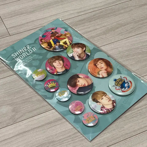 SHINee Anatomy Concert Pin Badge Set