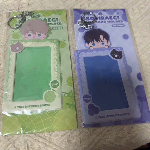 New product! Rootless Tree Bbosiraegi Photocard Holder, selling all together.