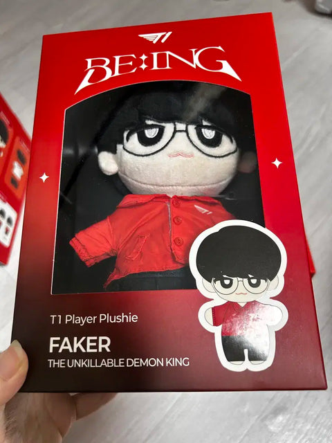 2025 T1 T1 Faker 20cm Player Doll Unopened