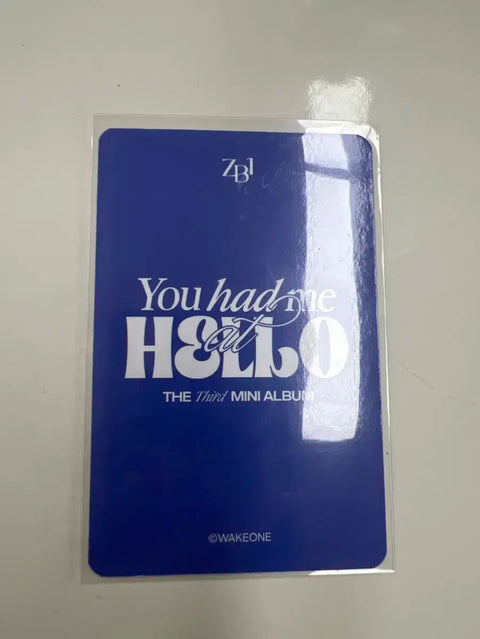 Selling ZEROBASEONE Taerae's photocard.