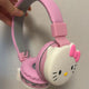 Fan sign item) Hello Kitty Headset