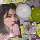IU Moment Exhibition Postcard & Keychain Bundle Sale