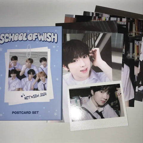 NCT WISH School of Wish SOWOO Postcard Set Sakuya Transfer