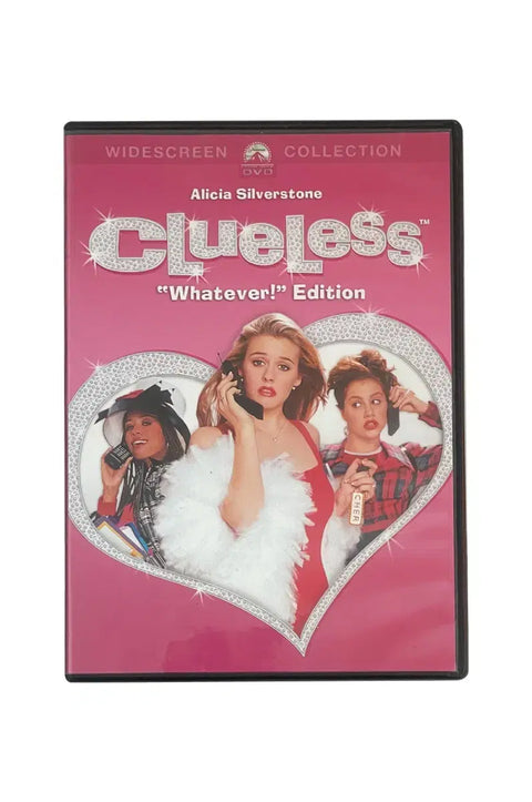 Movie Clueless Pink Cover Teen Kitsch US Version Vintage DVD
